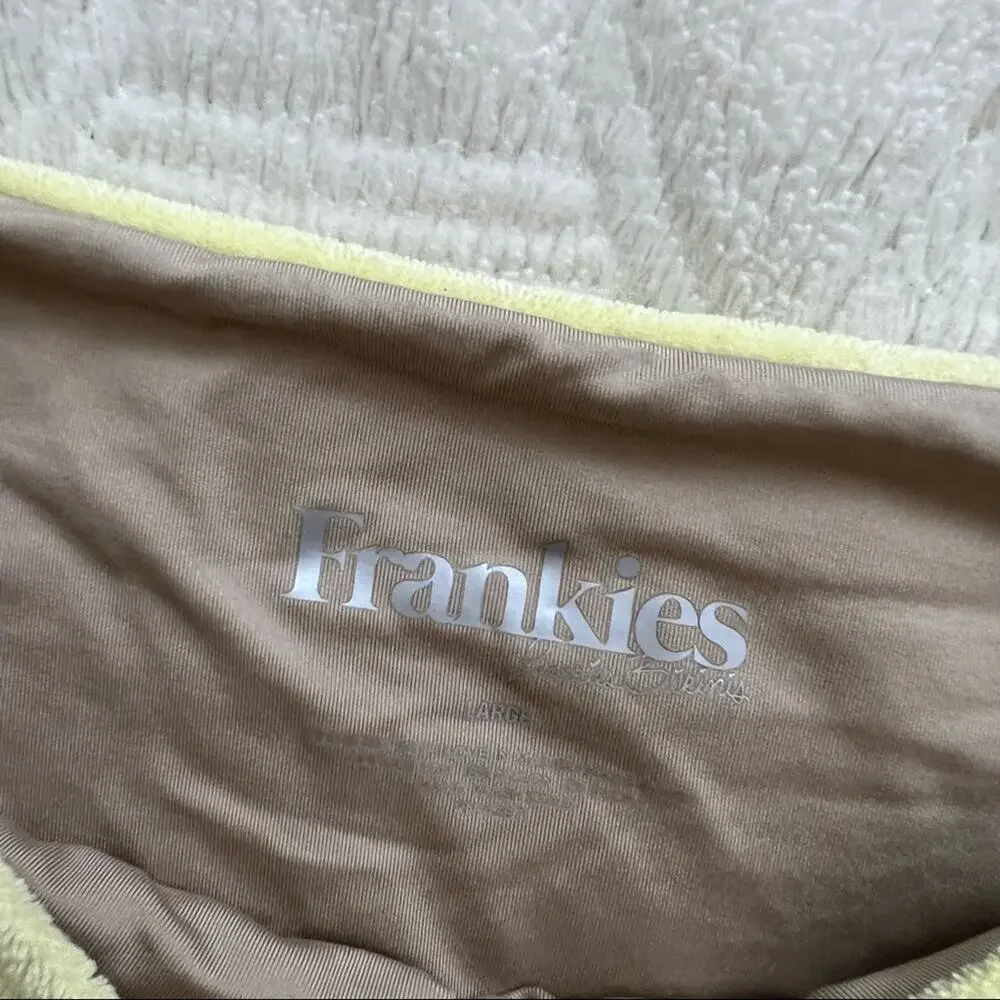 Frankies Barb Terry Cloth Bikini Set in Buttercup